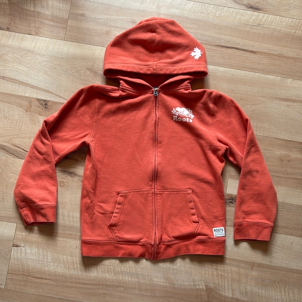 🦫Roots Kids Zip Up Hoodie, Size XXL (13-14years)